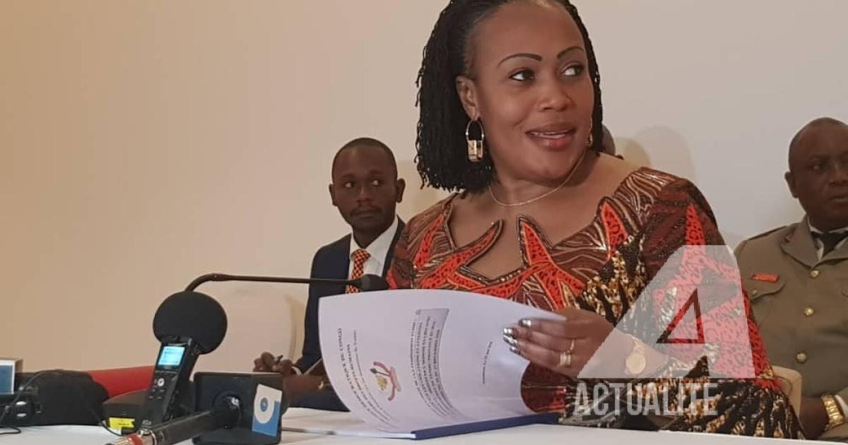 Marie-Ange Mushobekwa, ministre des droits humains