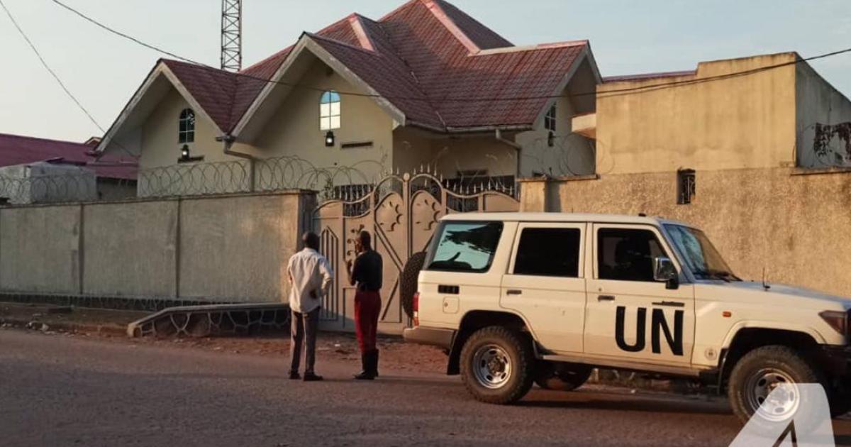La résidence de la cheffe de bureau du PAM à Kananga/Photo ACTUALITE.CD