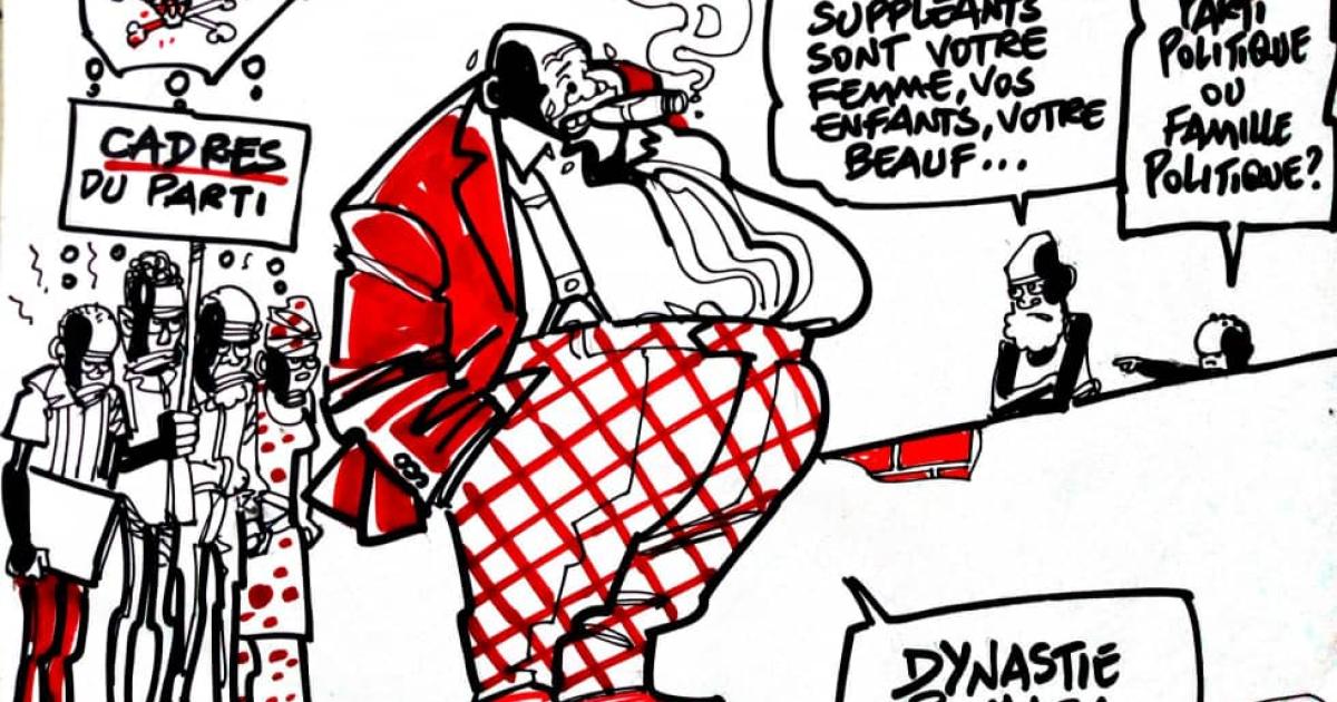 Caricature ACTUALITE.CD réalisée par Kash