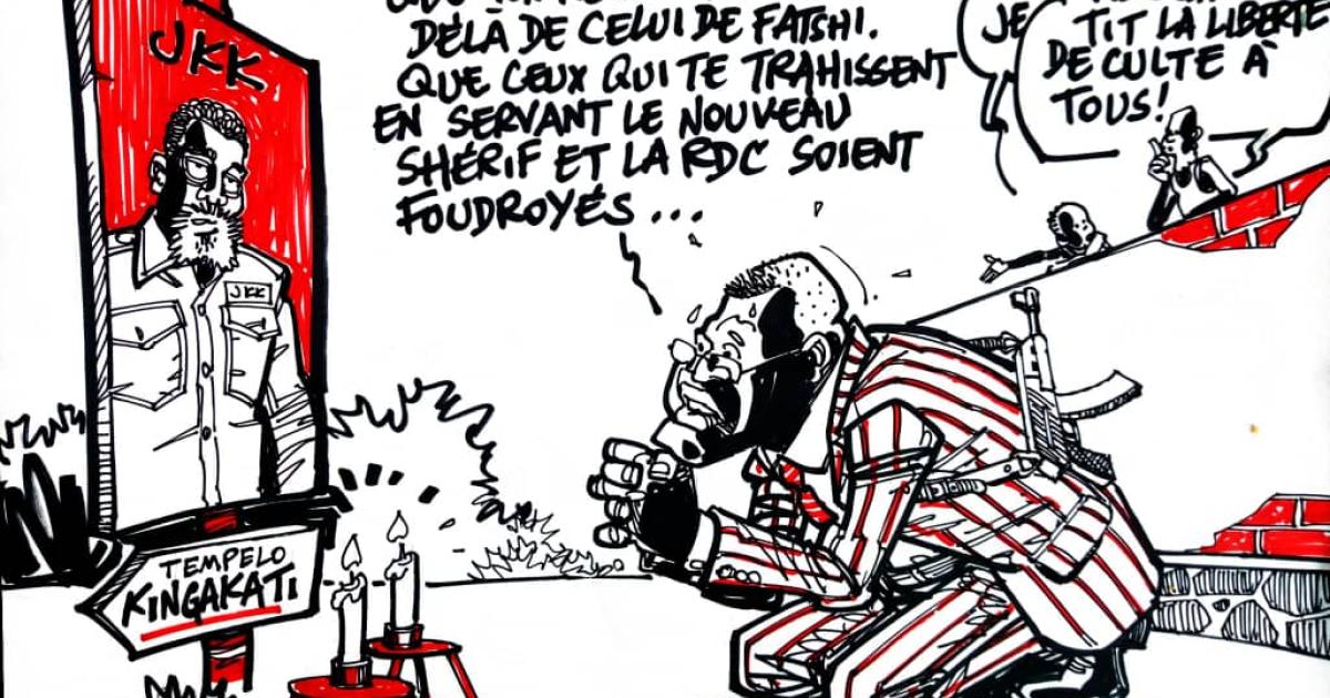 Caricature ACTUALITE.CD réalisée par Kash