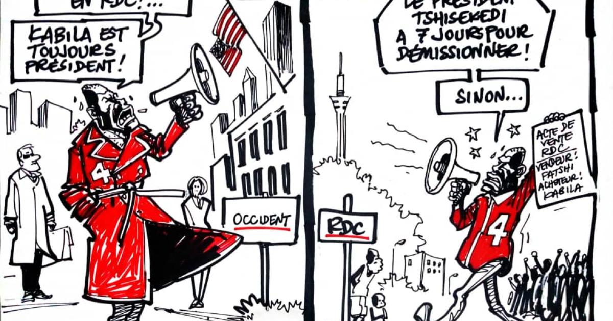 Caricature ACTUALITE.CD réalisée par Kash