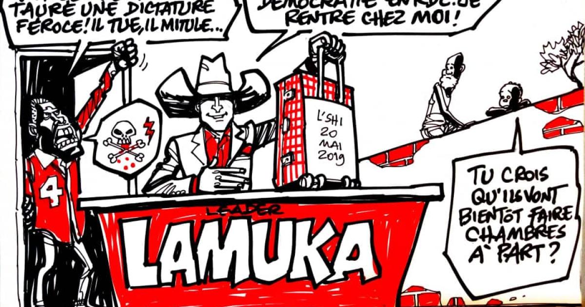 Caricature ACTUALITE.CD réalisée par Kash
