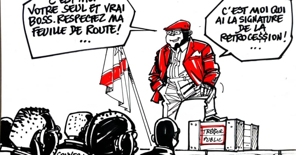 Caricature ACTUALITE.CD réalisée par Kash