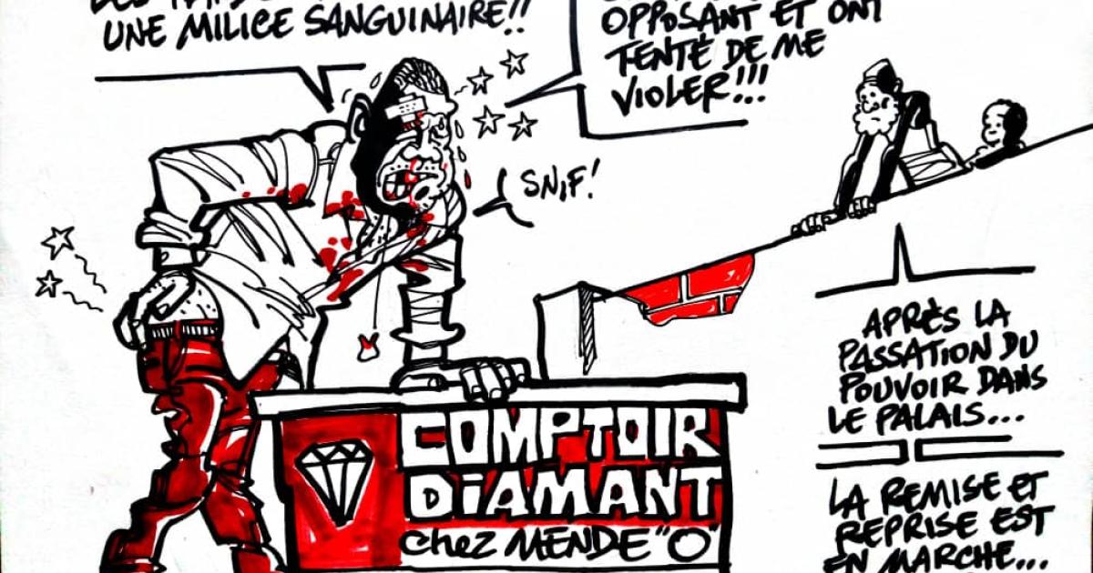 Caricature ACTUALITE.CD réalisée par Kash