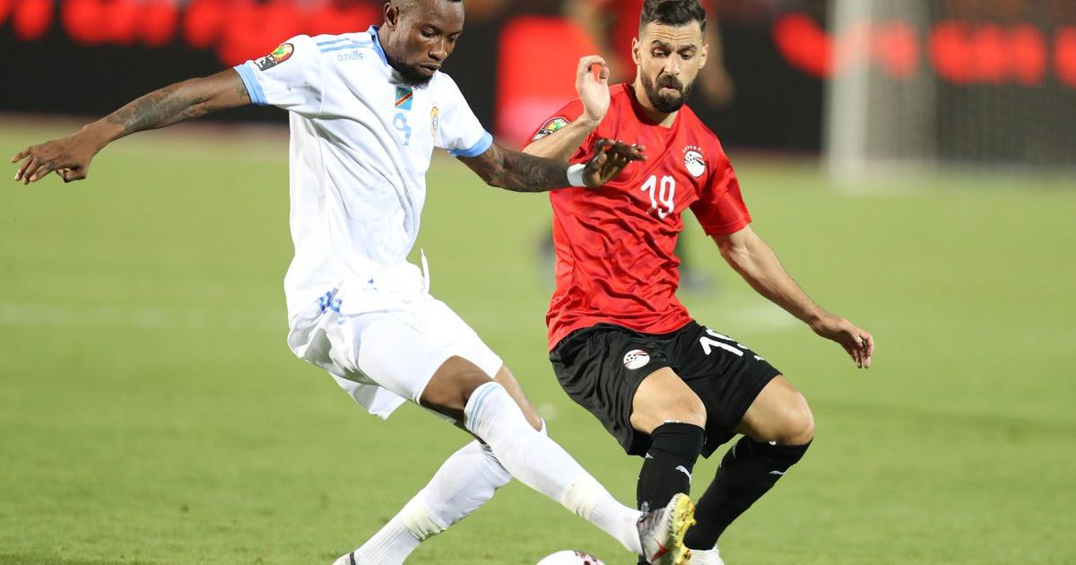 Jonathan Bolingi losr du match contre l'Egypte à la CAN 2019, photo Cafonline