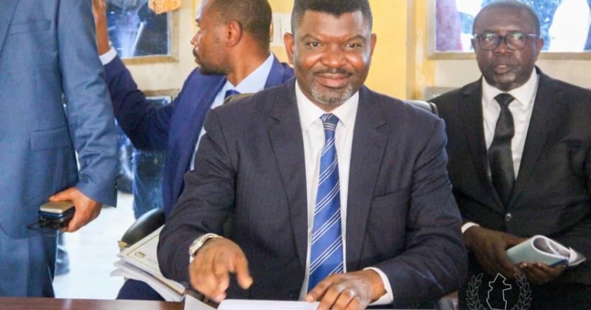 Martin kabuya,  gouverneur du Kasaï Central 
