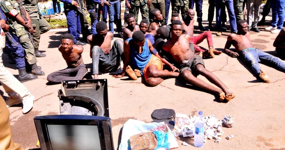 Des bandits présentés 