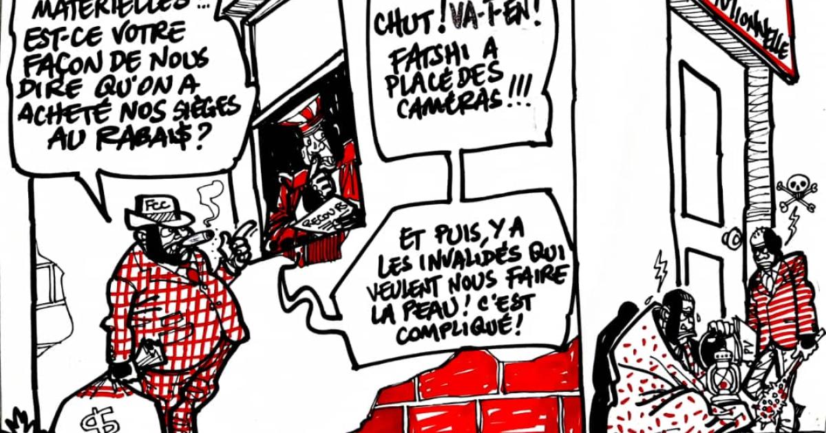Caricature ACTUALITE.CD réalisée par Kash