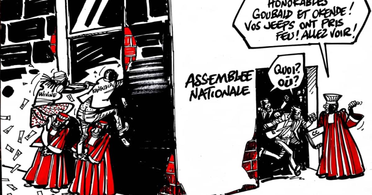 Caricature ACTUALITE.CD réalisée par Kash