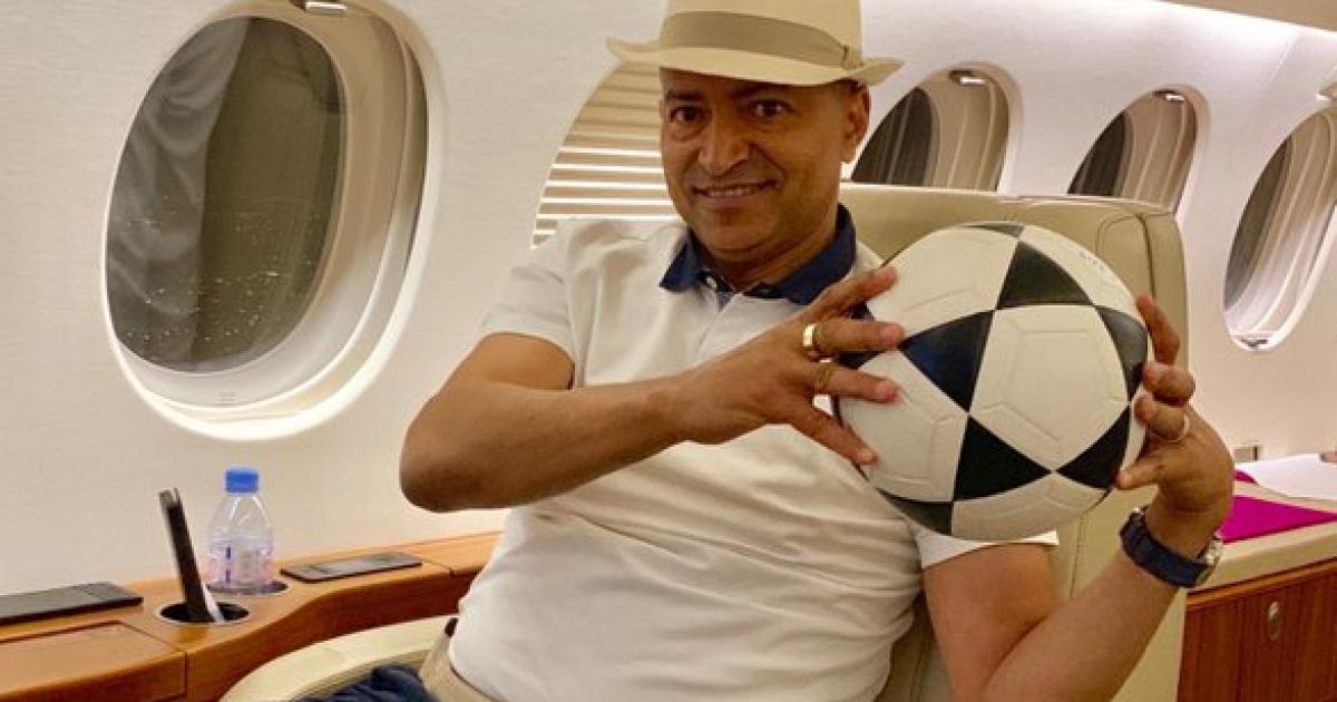 Moise Katumbi Chapwe, président du Tp Mazembe, en route pour la CAN 
