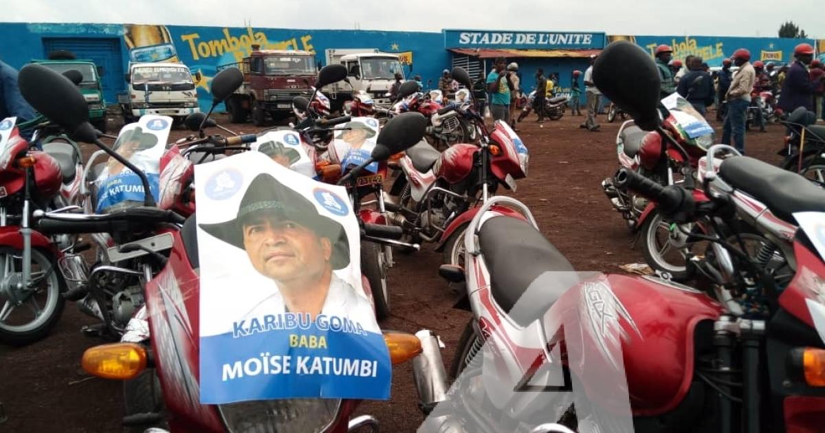 Mobilisation à Goma pour accueillir Moïse Katumbi