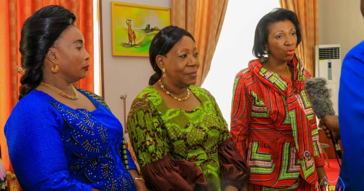 Rencontre Catherine Samba Panza et Jeanine Mabunda
