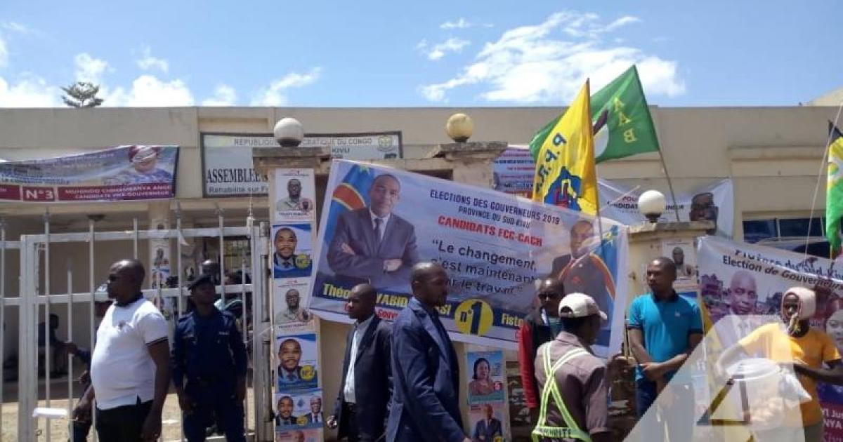 Image d'archives: Assemblée provinciale du Sud-Kivu lors de l'élections des gouverneurs
