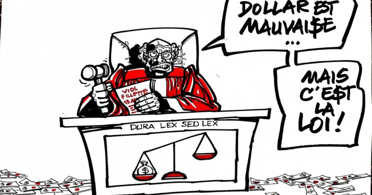 Caricature ACTUALITE.CD réalisée par Kash