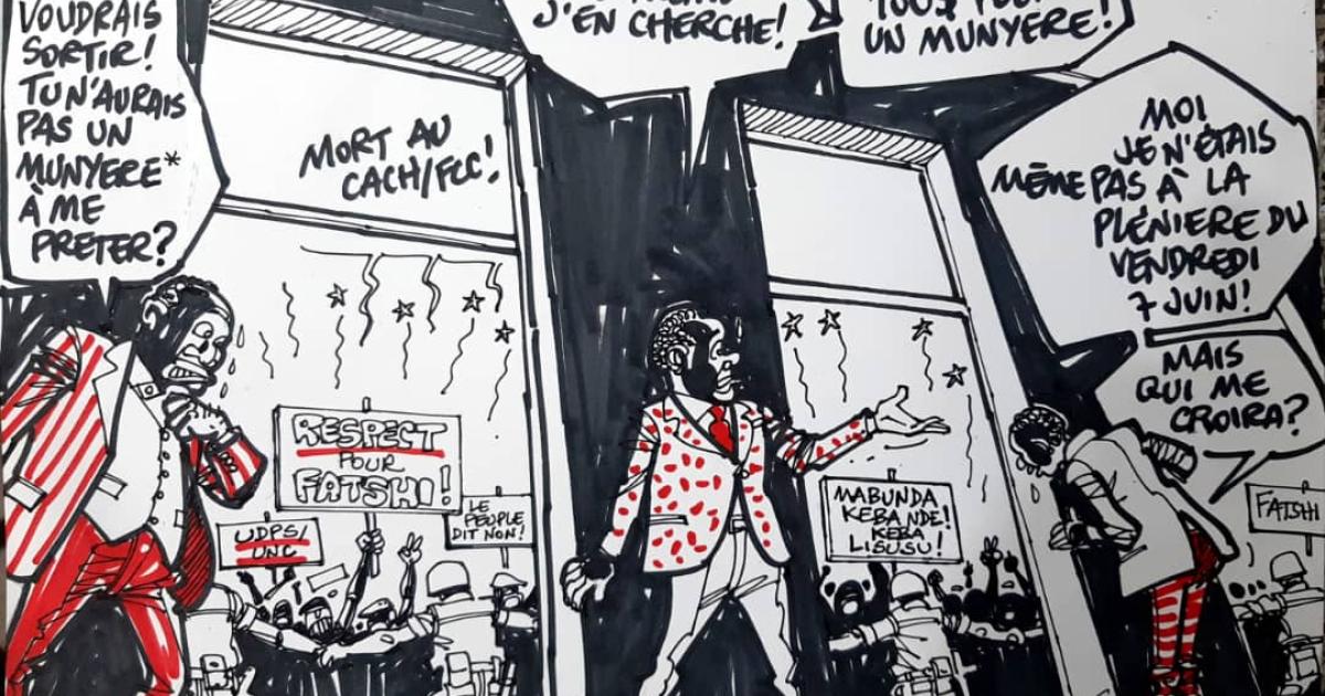 Caricature ACTUALITE.CD réalisée par Kash