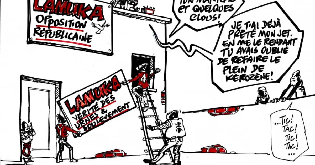 Caricature ACTUALITE.CD réalisée par Kash