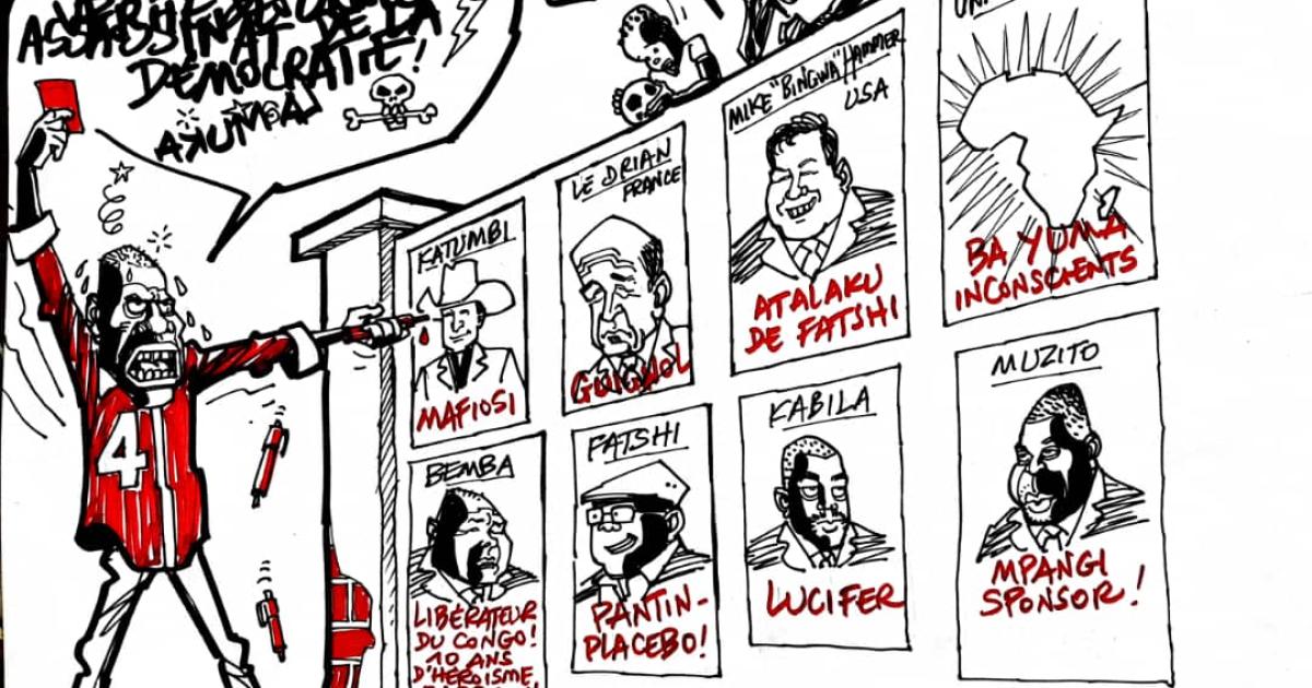 Caricature ACTUALITE.CD réalisée par Kash