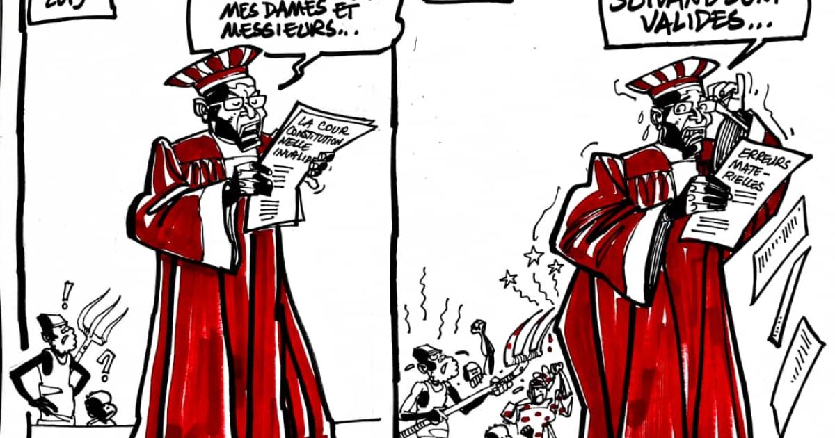 Caricature ACTUALITE.CD réalisée par Kash