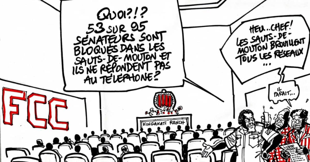 Caricature ACTUALITE.CD réalisée par Kash