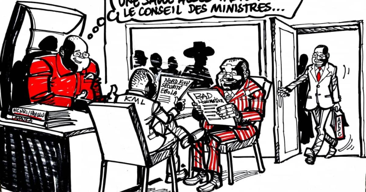 Caricature ACTUALITE.CD réalisée par Kash