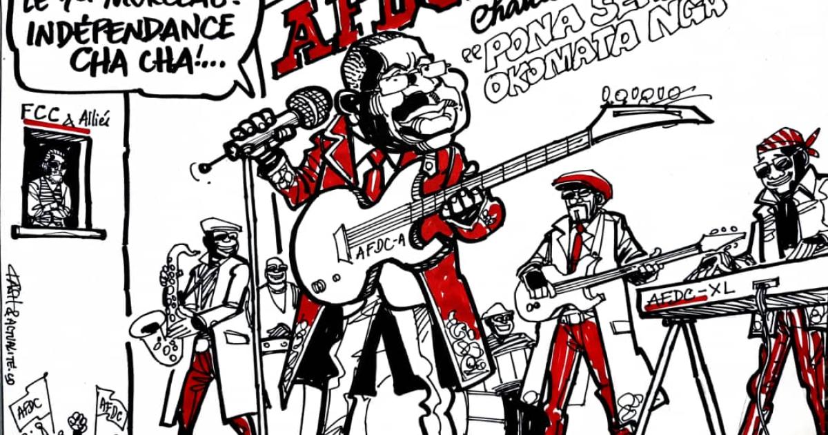 Caricature ACTUALITE.CD réalisée par Kash