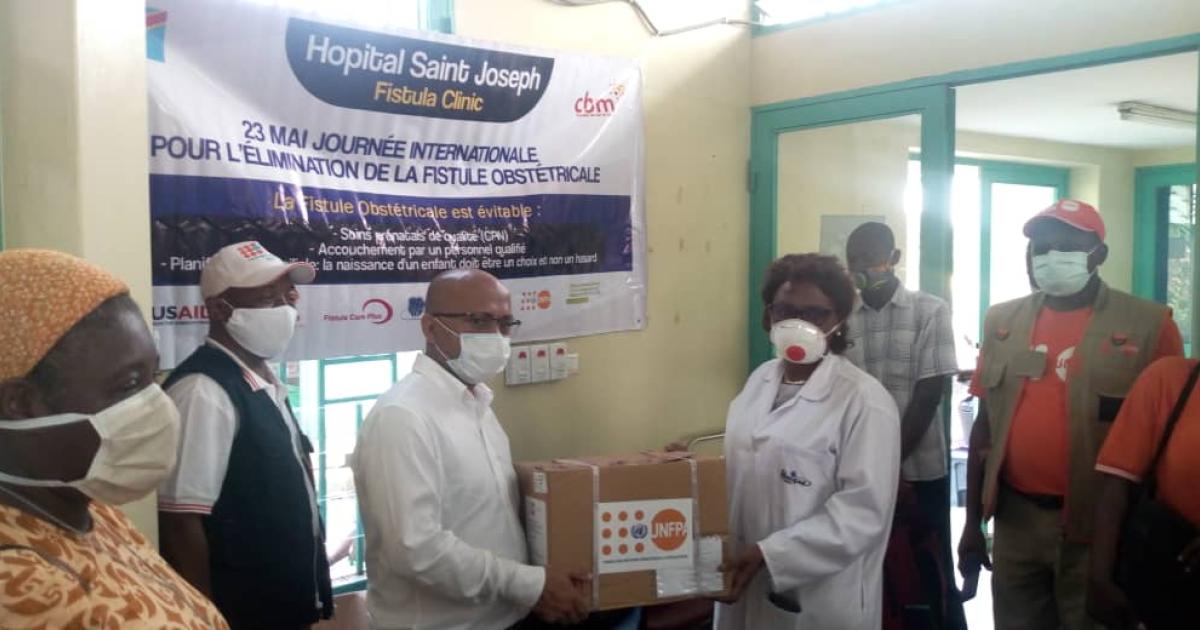 Kinshasa : l'Unfpa a remis des kits de dignité aux femmes guéries de fistule obstétricale
