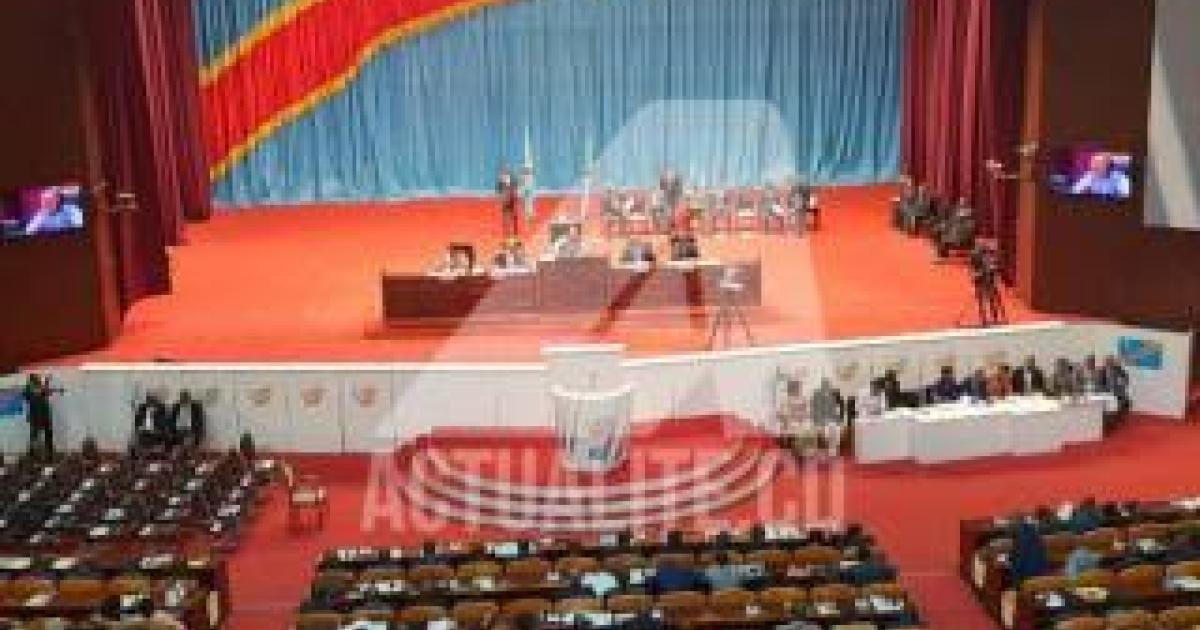 Une plénière de l'Assemblée nationale. Photo ACTUALITE.CD