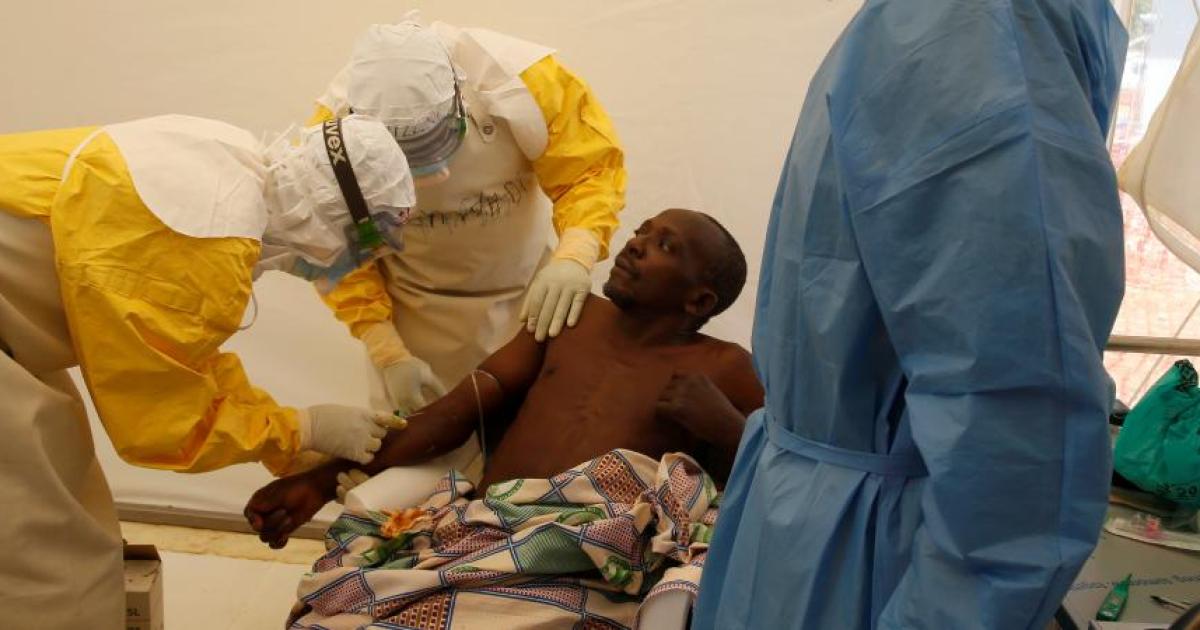 Un malade d'Ebola/Ph. Droits tiers