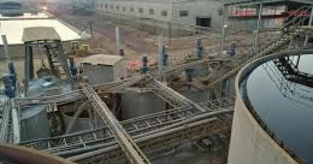 Une usine d'une entreprise minière à Kolwezi. Ph droits tiers
