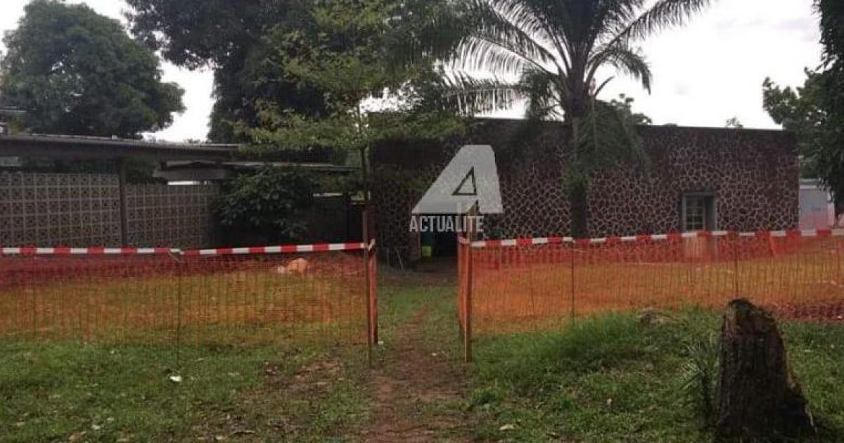 Centre de traitement d'Ebola à Beni.