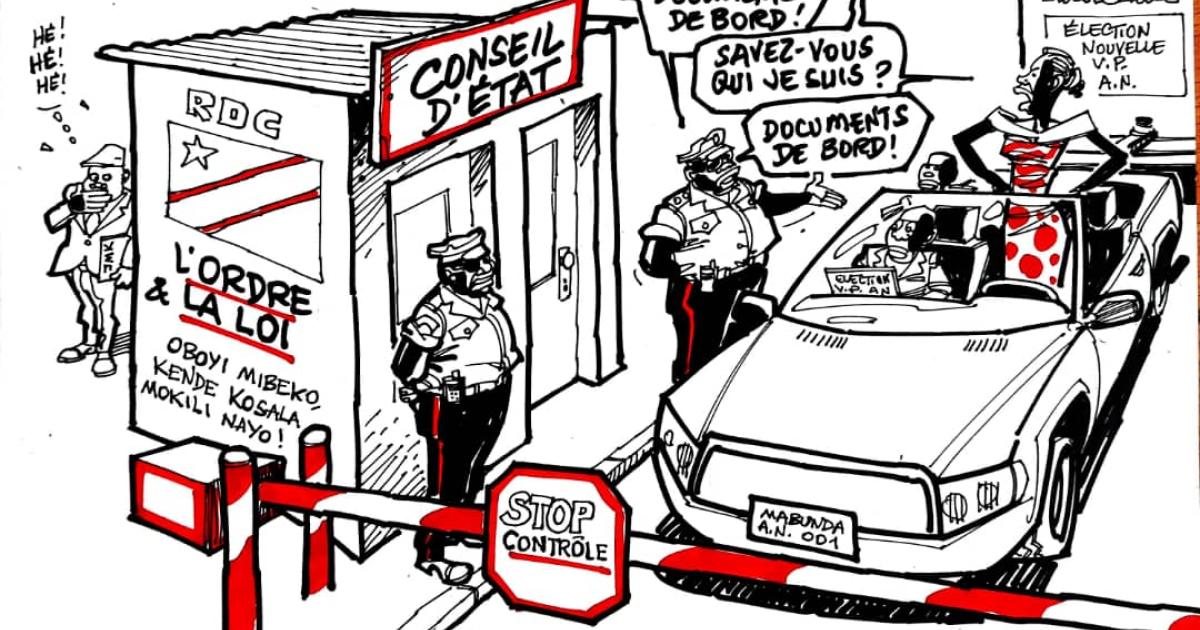 Les caricatures de ACTUALITE.CD sont réalisées par Kash.