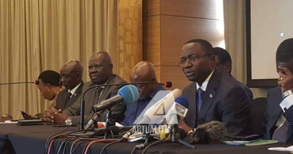 Les membres de la conférence des présidents du FCC