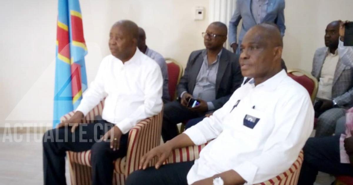 Adolphe Muzito et Martin Fayulu/Ph Ivan Kasongo ACTUALITE.CD