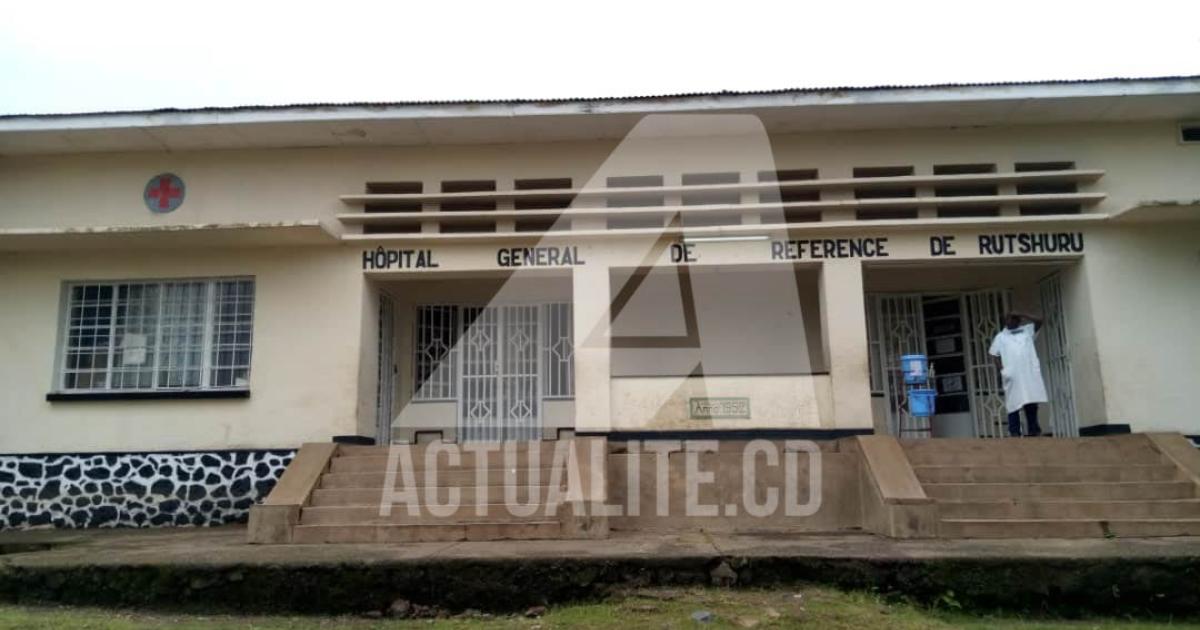 Bâtiment de l'hôpital général de référence de Rutshuru au Nord-Kivu/Ph Jonathan Kombi ACTUALITE.CD