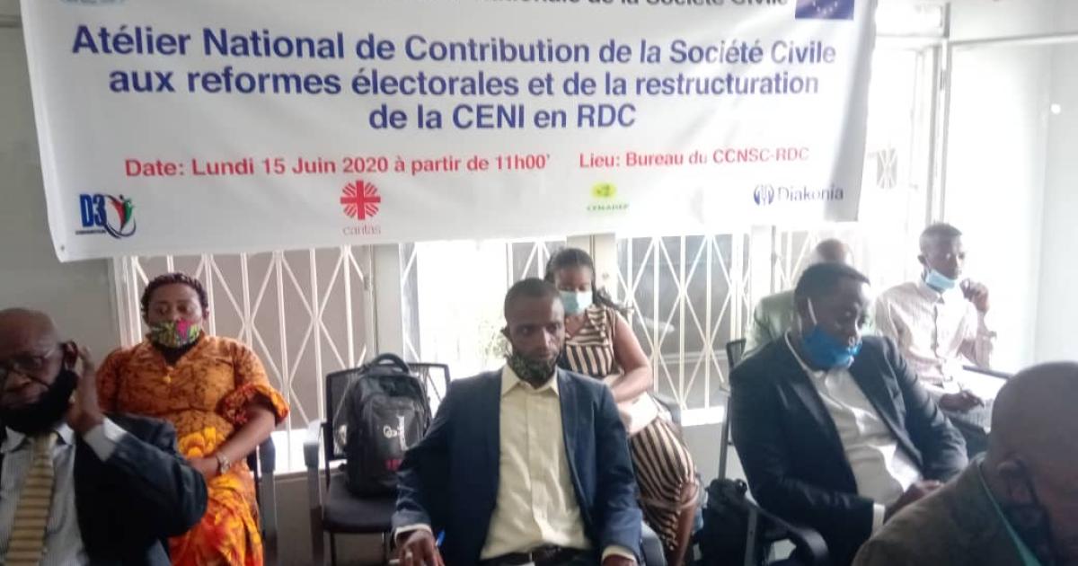 Le cadre de concertation nationale de la société civile lors de son atelier du 15 juin