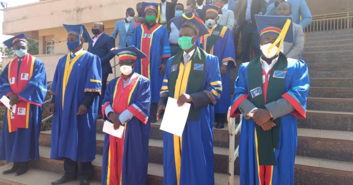 Représentants des professeurs de l'UNILU membres de l'ACASUL/Ph. ACTUALITE.CD