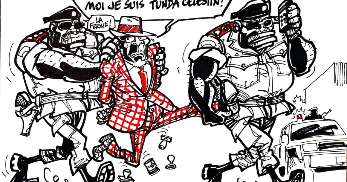 Les caricatures de ACTUALITE.CD sont réalisées par Kash.