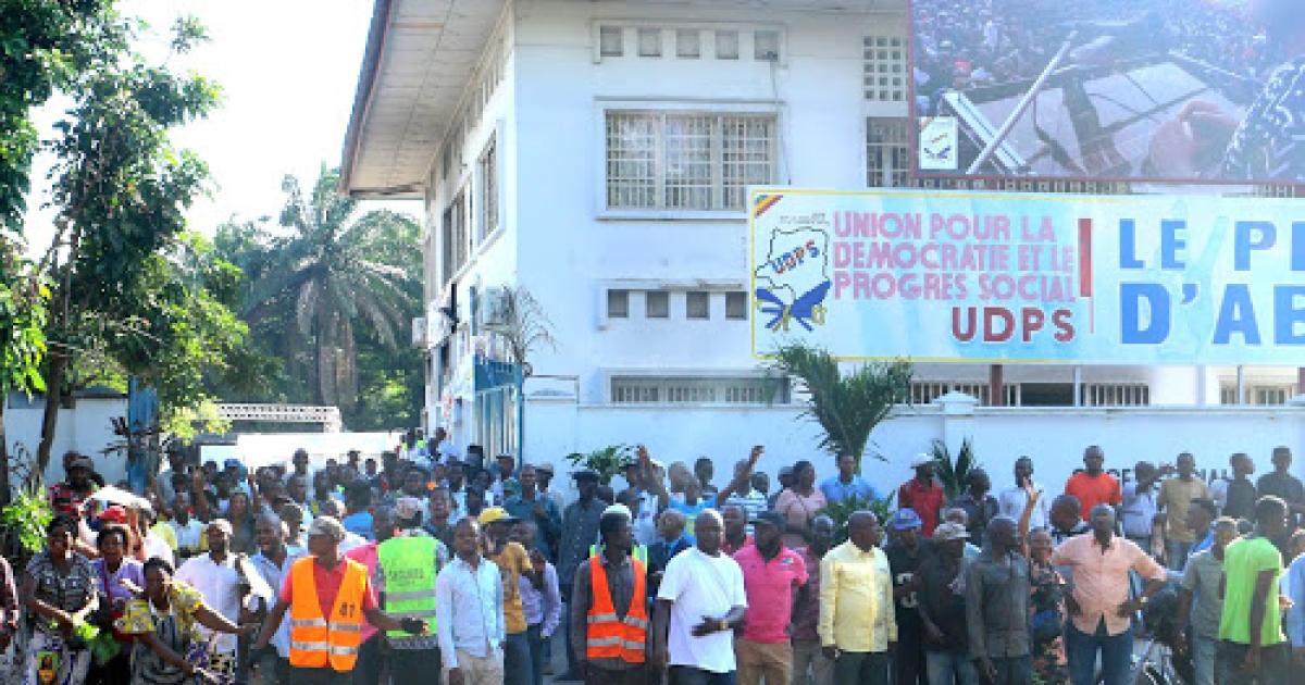 Siège national de l'UDPS à Limete/Kinshasa