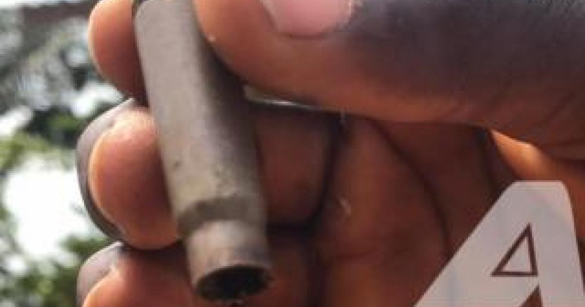 Une balle ramassée lors d'une attaque rebelle /Ph. ACTUALITE.CD
