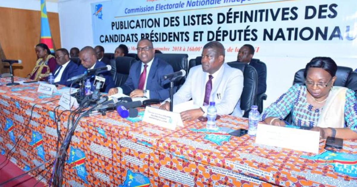 L'actuel bureau de la CENI