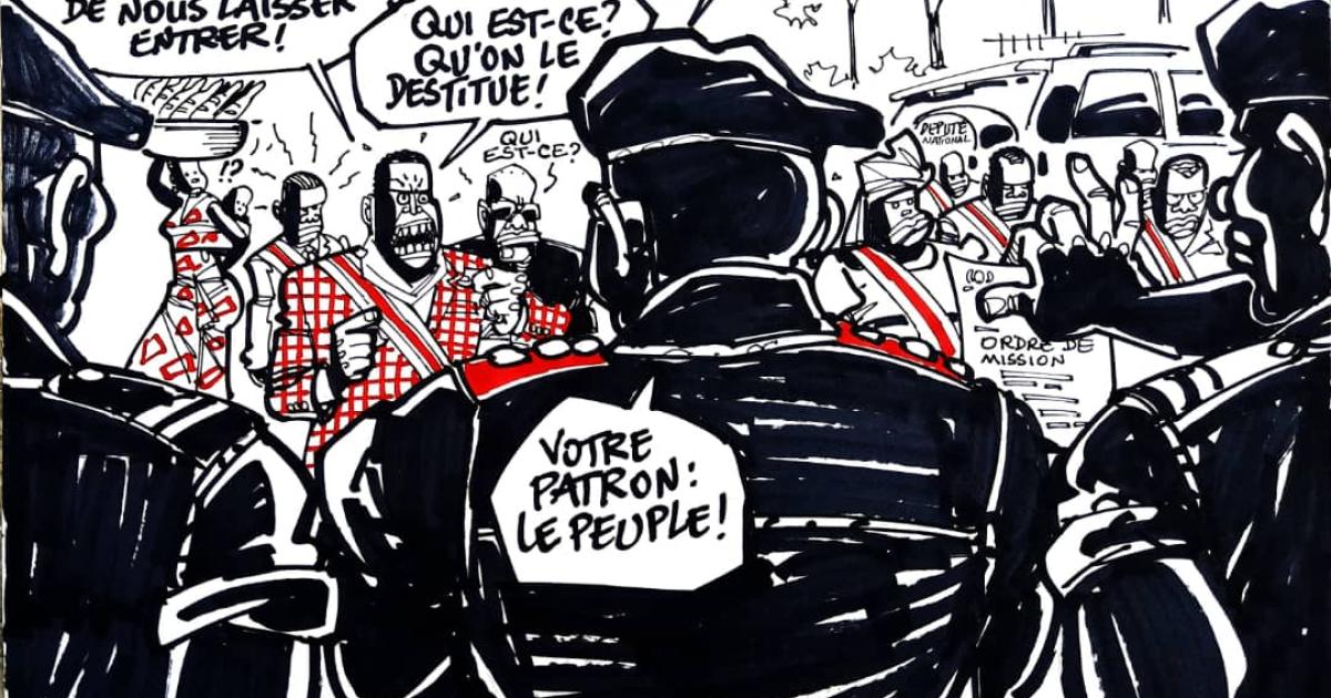 Les caricatures de ACTUALITE.CD sont réalisées par Kash.