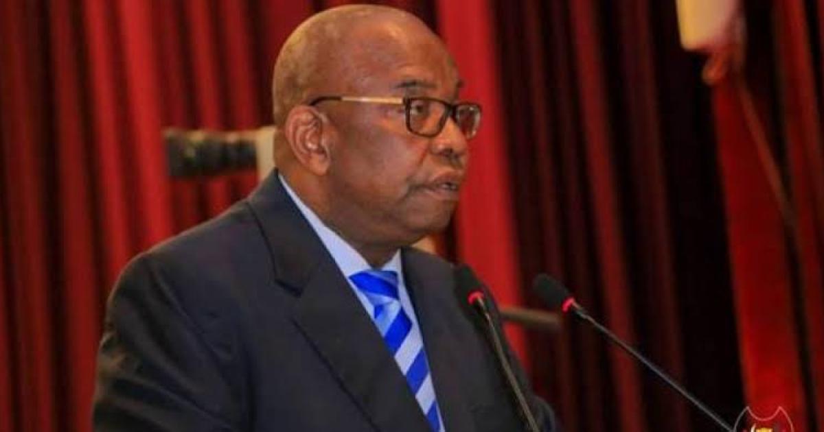 Le VPM Gilbert Kankonde lors d'une plénière à l'Assemblée. Ph. Droits tiers