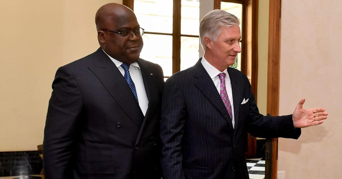 Félix Tshisekedi et le roi Philipe