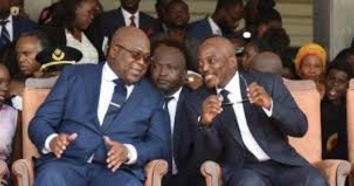 Félix Tshisekedi et Joseph Kabila