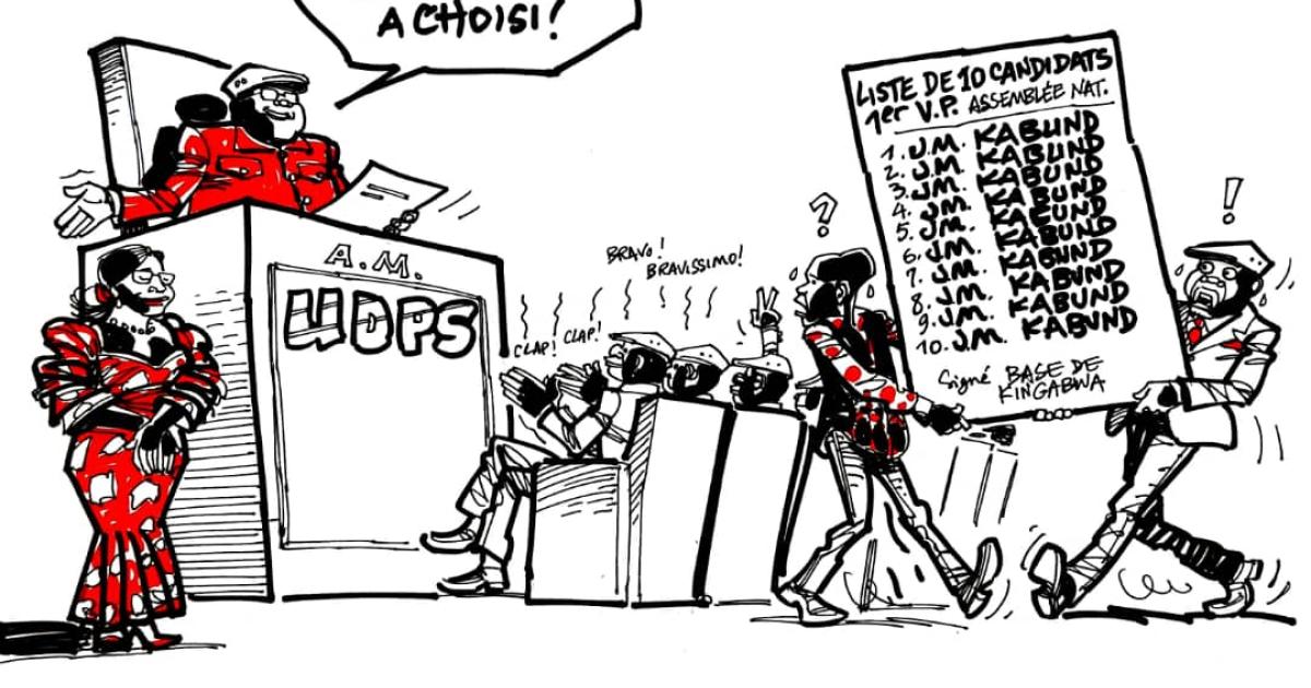 Les caricatures de ACTUALITE.CD sont réalisées par Kash.