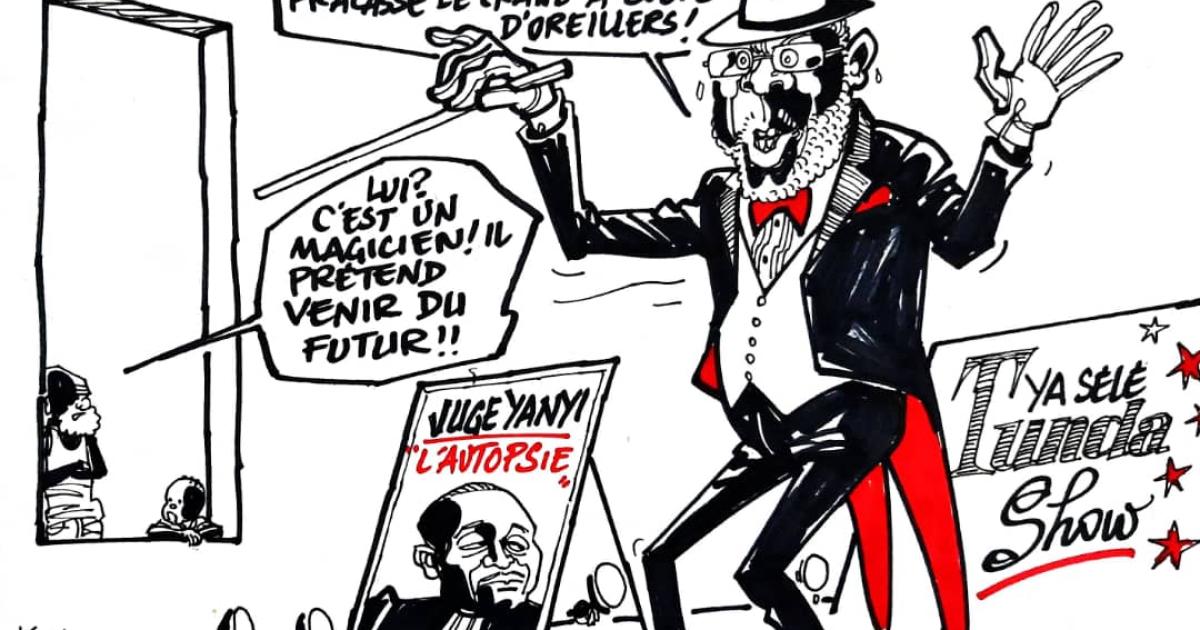 Les caricatures de ACTUALITE.CD sont réalisées par Kash.
