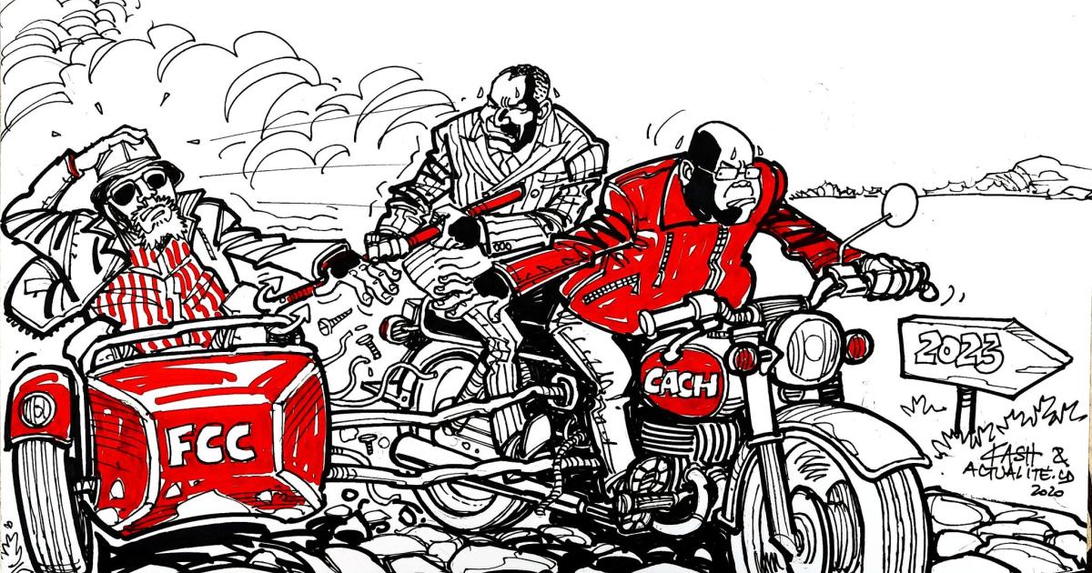 Les caricatures de ACTUALITE.CD sont réalisées par Kash. 