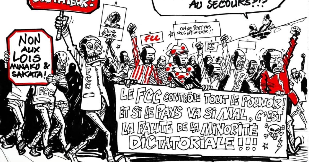 Les caricatures de ACTUALITE.CD sont réalisées par Kash.