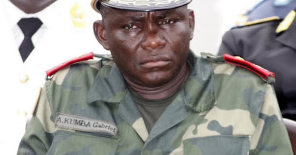 Gabriel Amisi Nkumba, Inspecteur général des FARDC. 