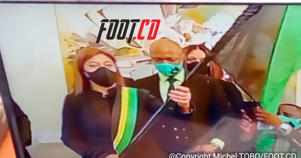 Bestine Kazadi, la présidente de l'As V.Club